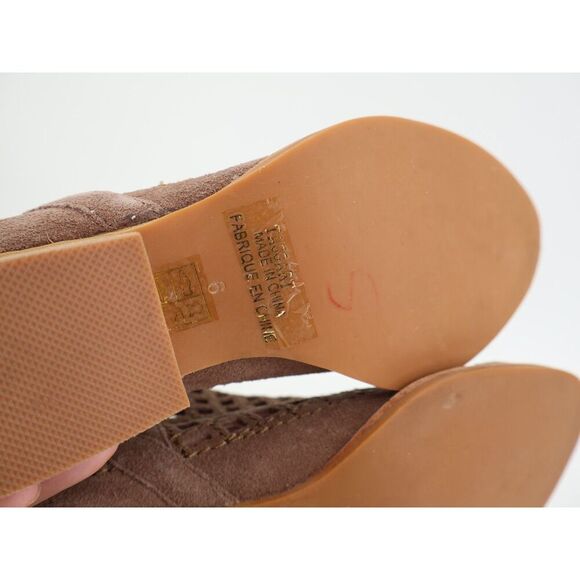 Jeffrey Campbell Women's Taggart Boot Size 6 Taupe Suede Lattice Cutout Boho - Picture 9 of 13